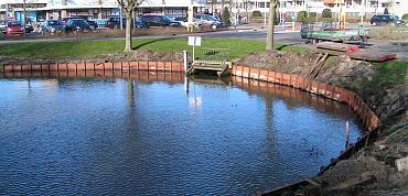 Beschoeiing Vinkenveld Noordwijk